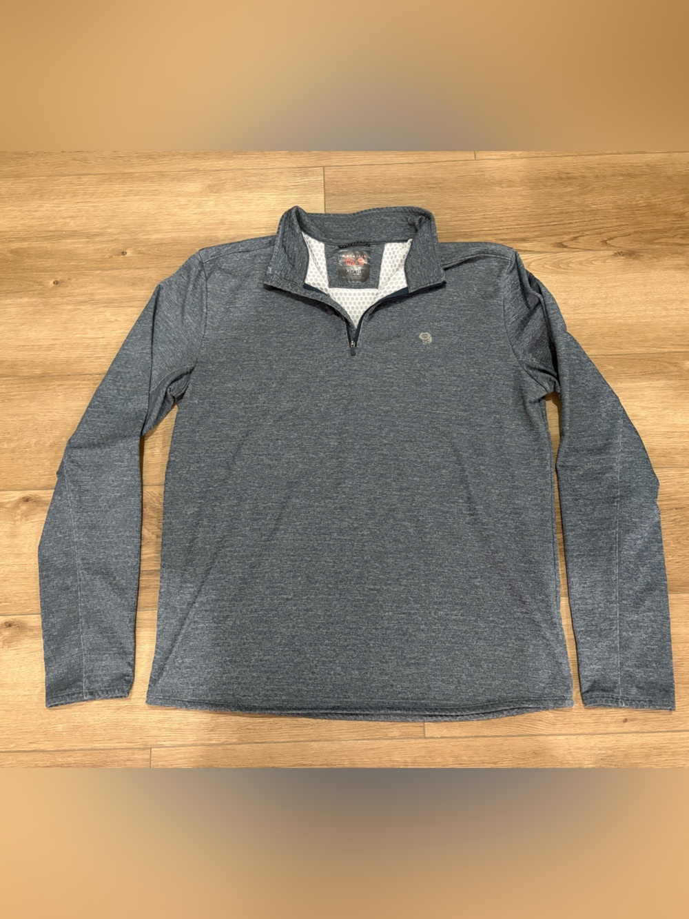 Mountain Hardwear Slate Heather Quarter-Zip Pullover
